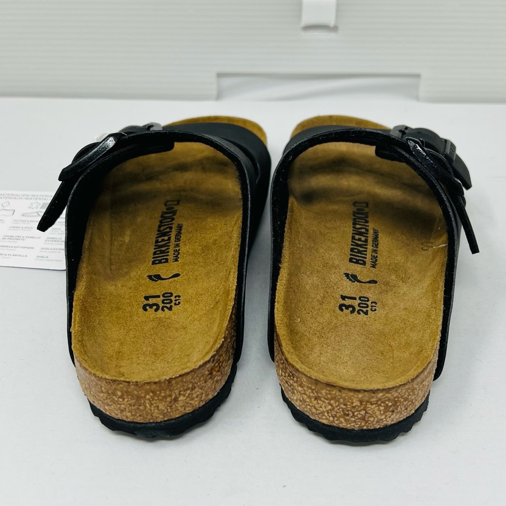 BIRKENSTOCK**Black Leather Arizona Sandals**US 13;1**$75 - Picture 5 of 6